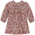 Floral Print Dress with Mesh