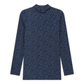 Floral Mock Neck Top