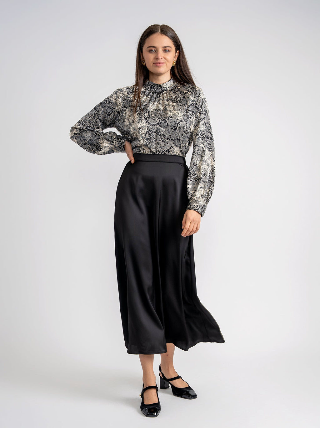 Printed Woven Blouse