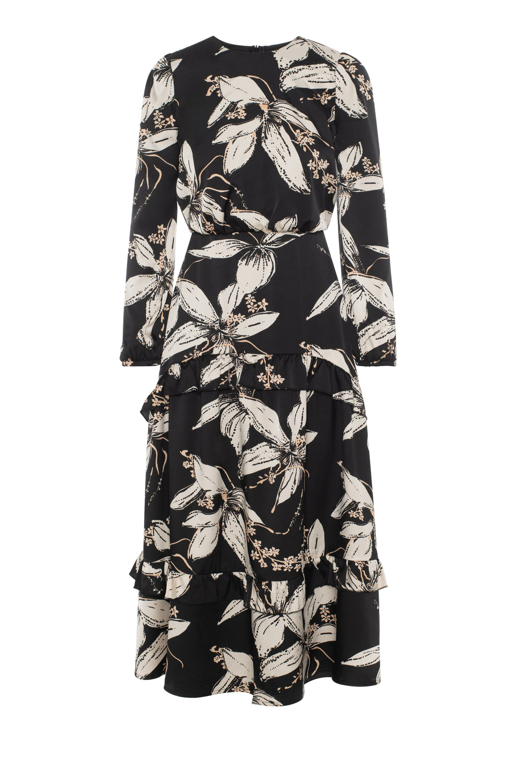Ruffle Tiered Dress
