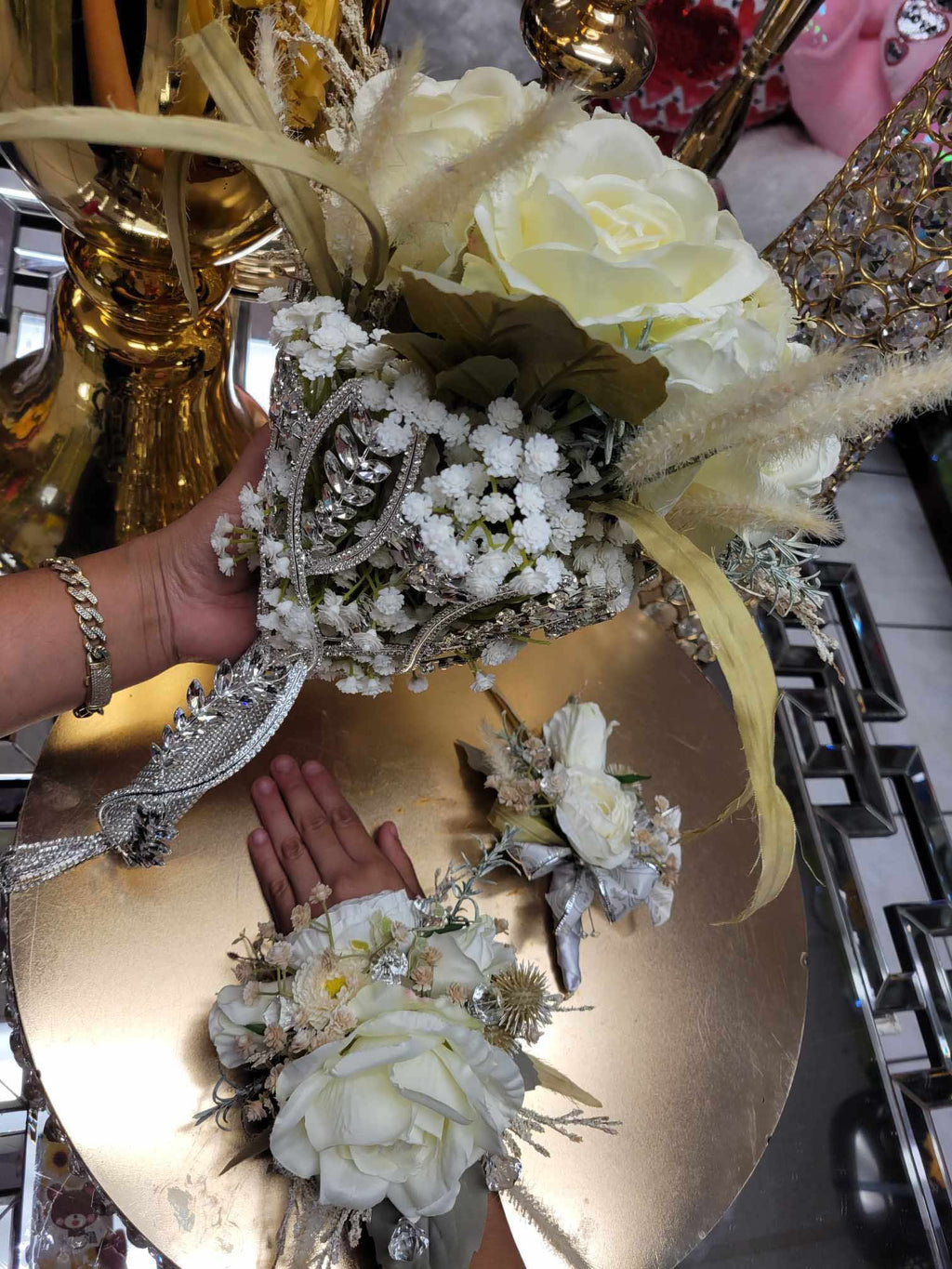 Bride Bouquet Holder, Wedding Accessories