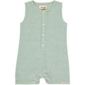 Green Stripe Playsuit