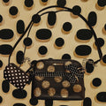 Polka Dotted Crossbody Bag with coin purse