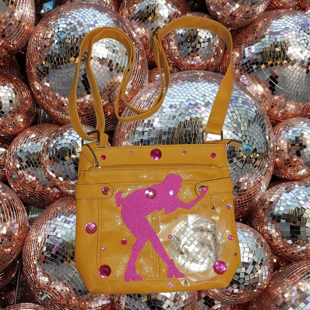Taylor Swift Inspired Disco Ball Crossbody Bag