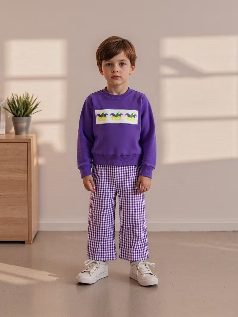 Mardi Gras Boys’ Carnival Outfit Set