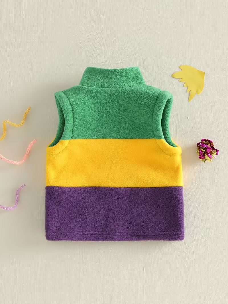 Kids Mardi Gras Vest
