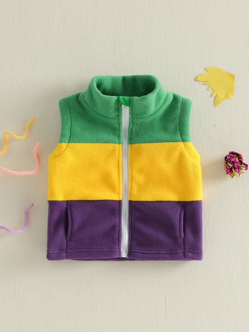 Kids Mardi Gras Vest