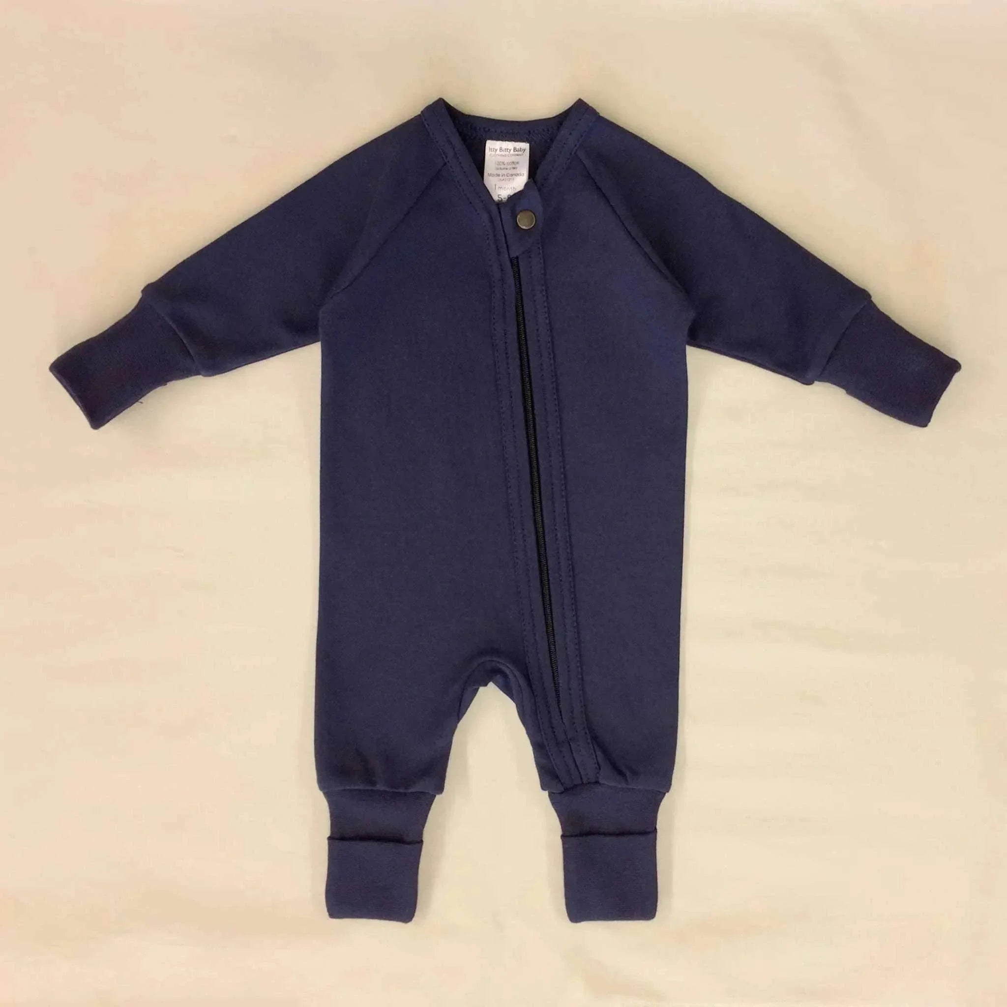 Minimalist Zip Sleep & Play Suits Deep Lake