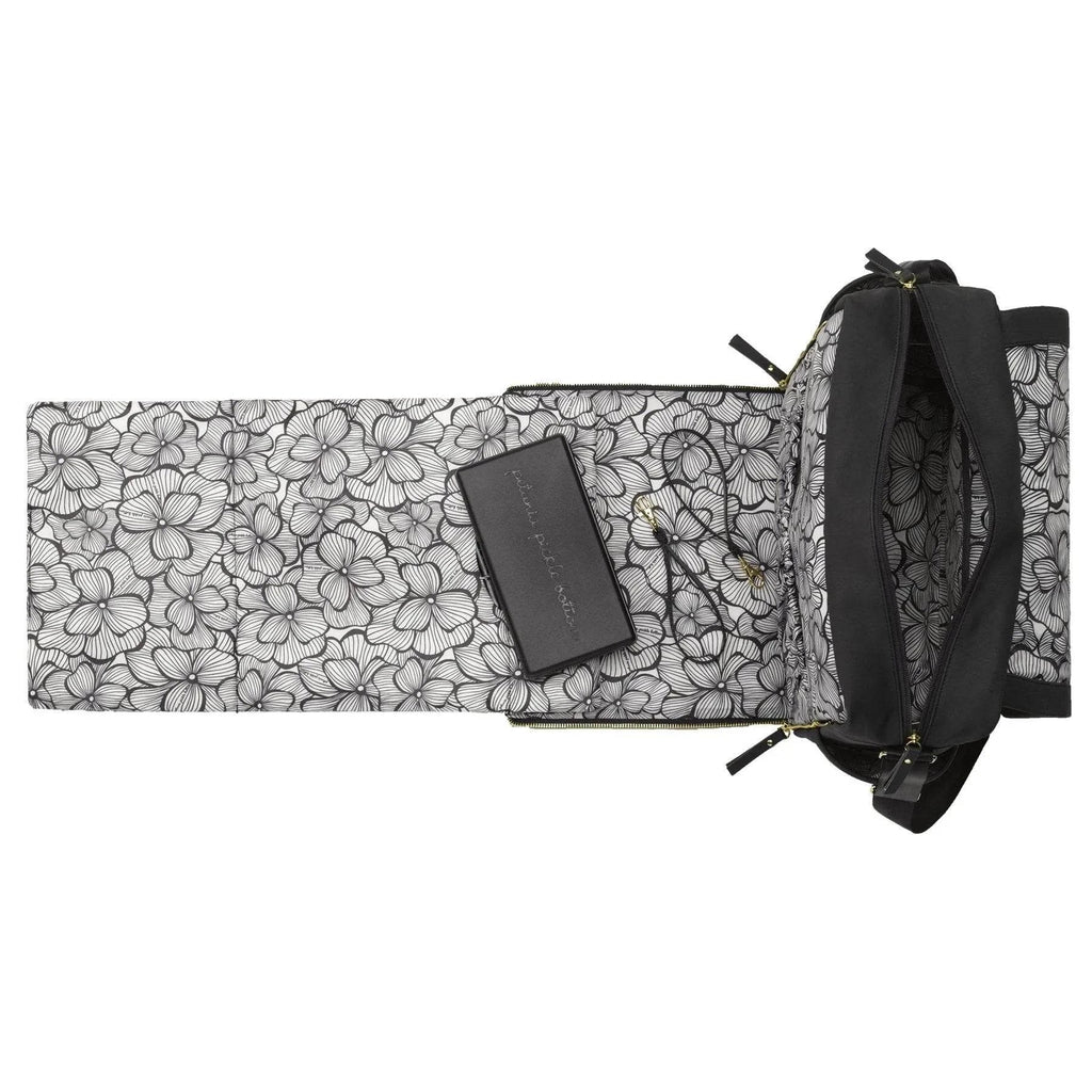Petunia Pickle Bottom Black Matte Leatherette - Boxy