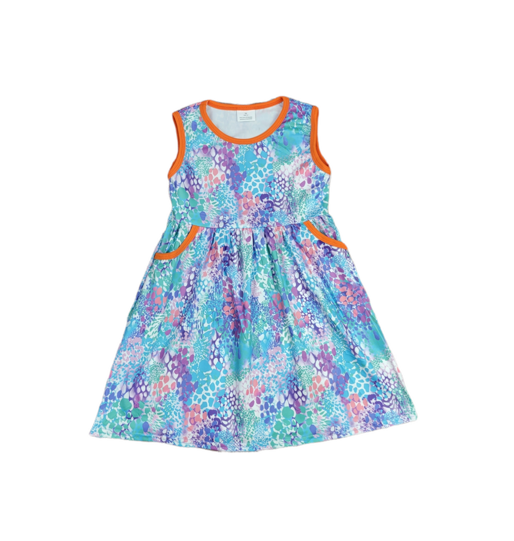 Be Bright Milk Silk Pocket Tank Dress