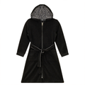 Plaid Terry Robe