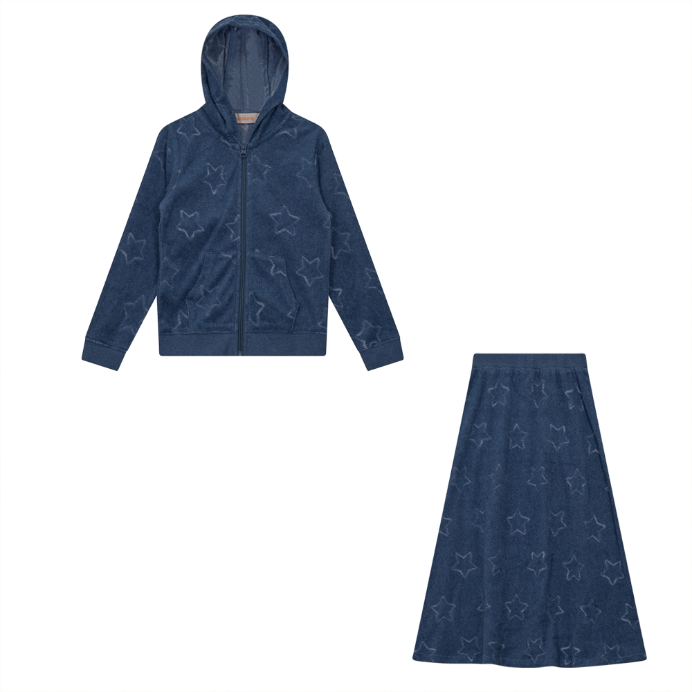Star Jacquard Terry 2PC Set