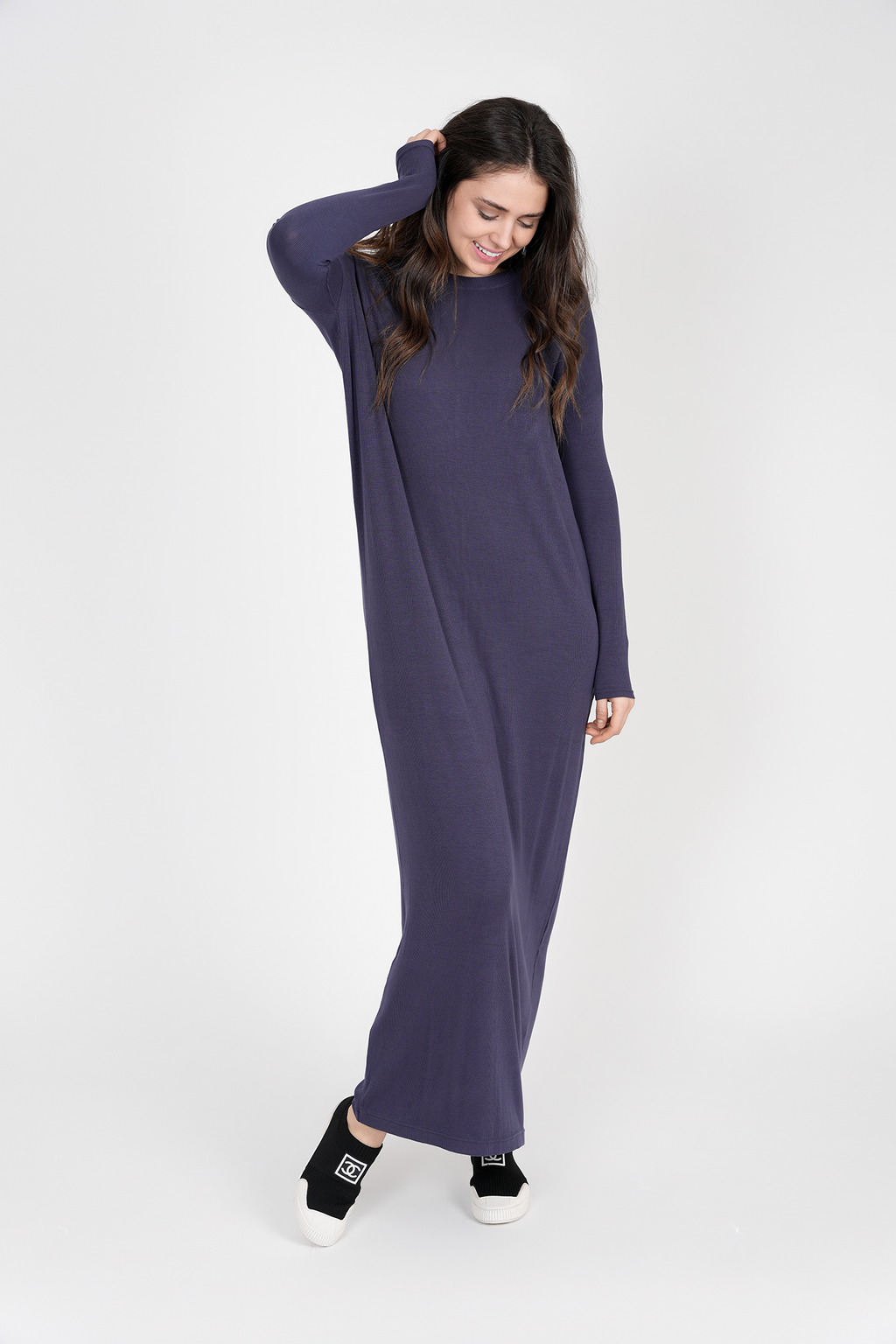 Rib Midi Dress