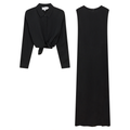 Bolero Midi Shirt Dress