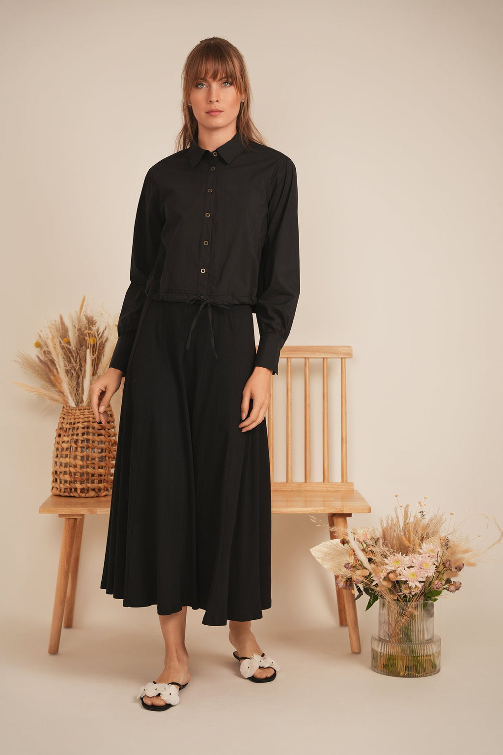 Cotton Bungee Blouse