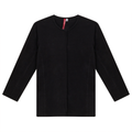 Raw Edge V Neck Top