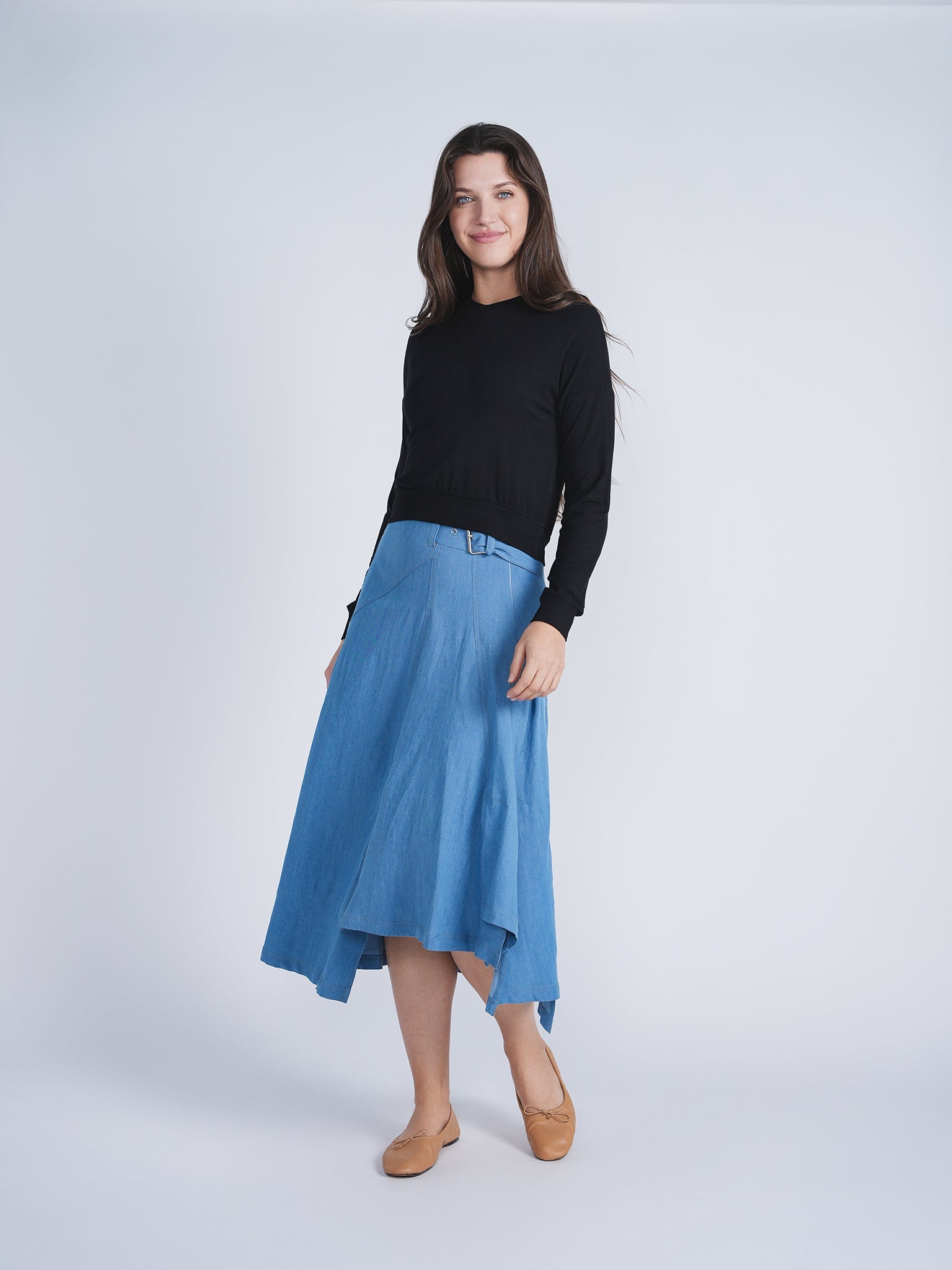 Knit Drop Shoulder Top
