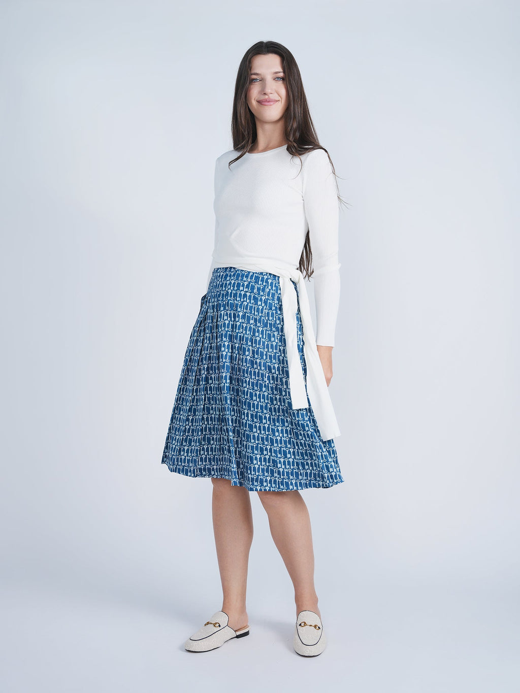 Rib Knit Wrap Top