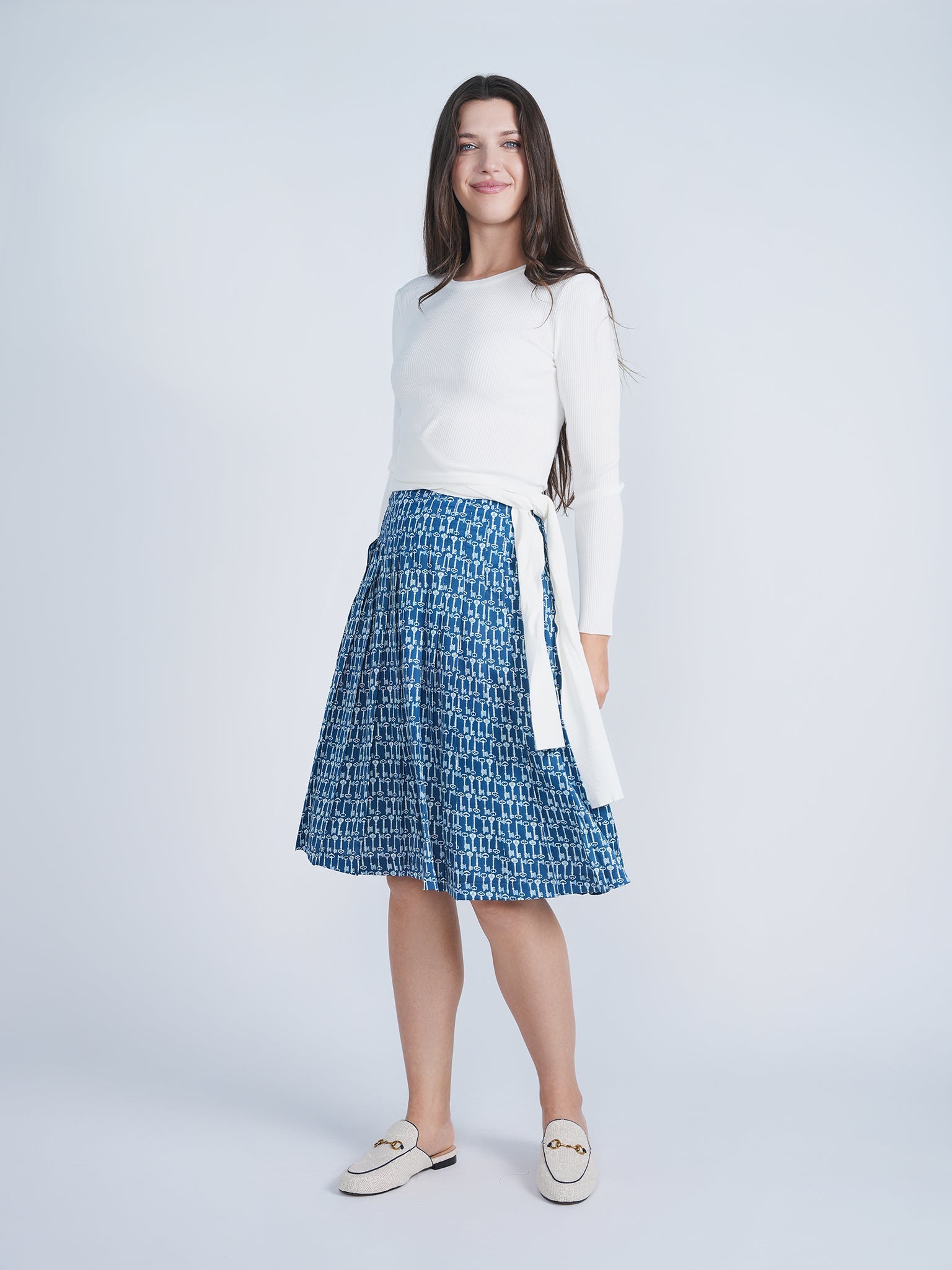 Rib Knit Wrap Top