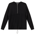 Maternity Henley Bungee Sweatshirt