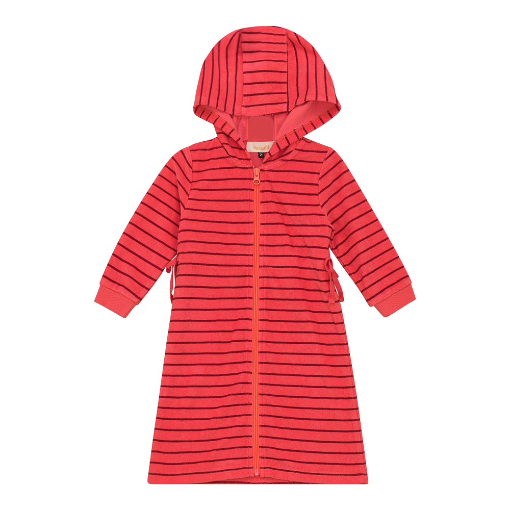 Stripped Terry Robe