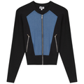 Denim Trim Jacket
