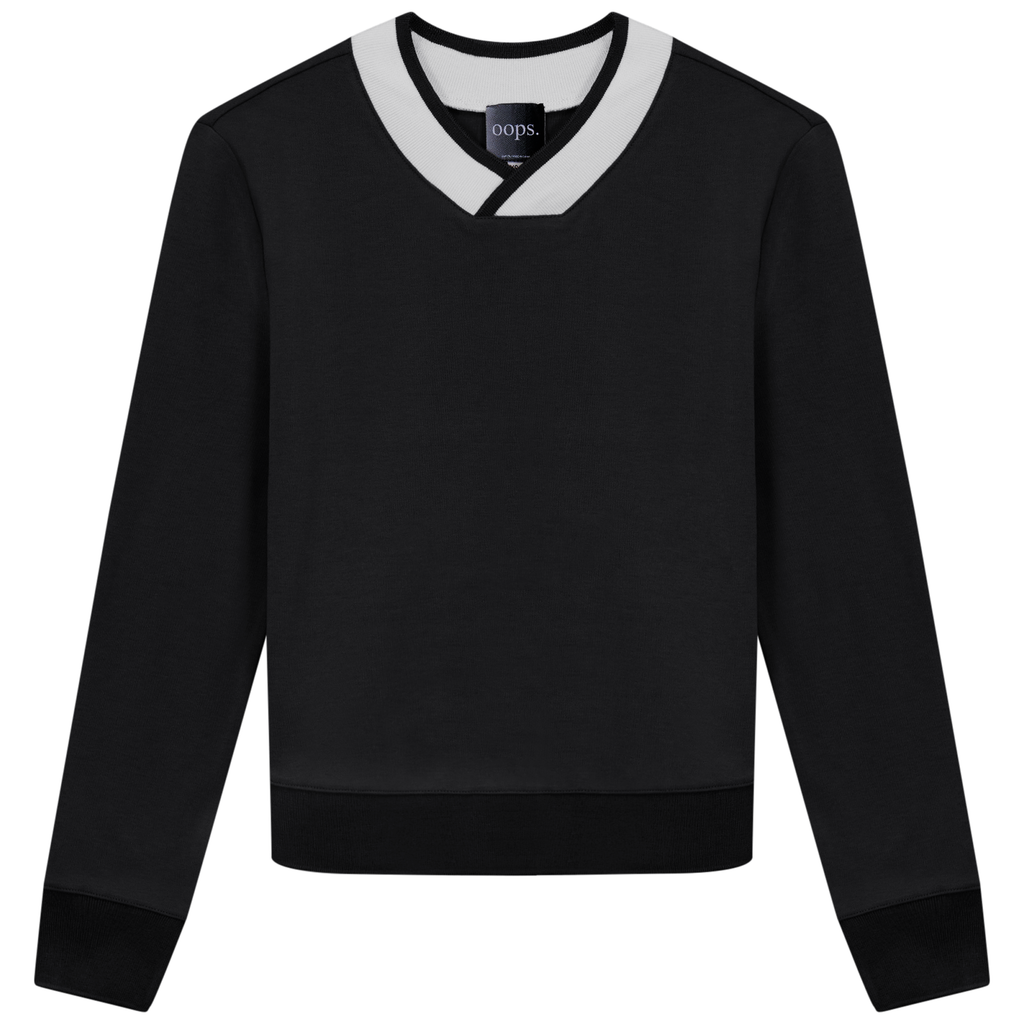 V Neck Sweatshirt