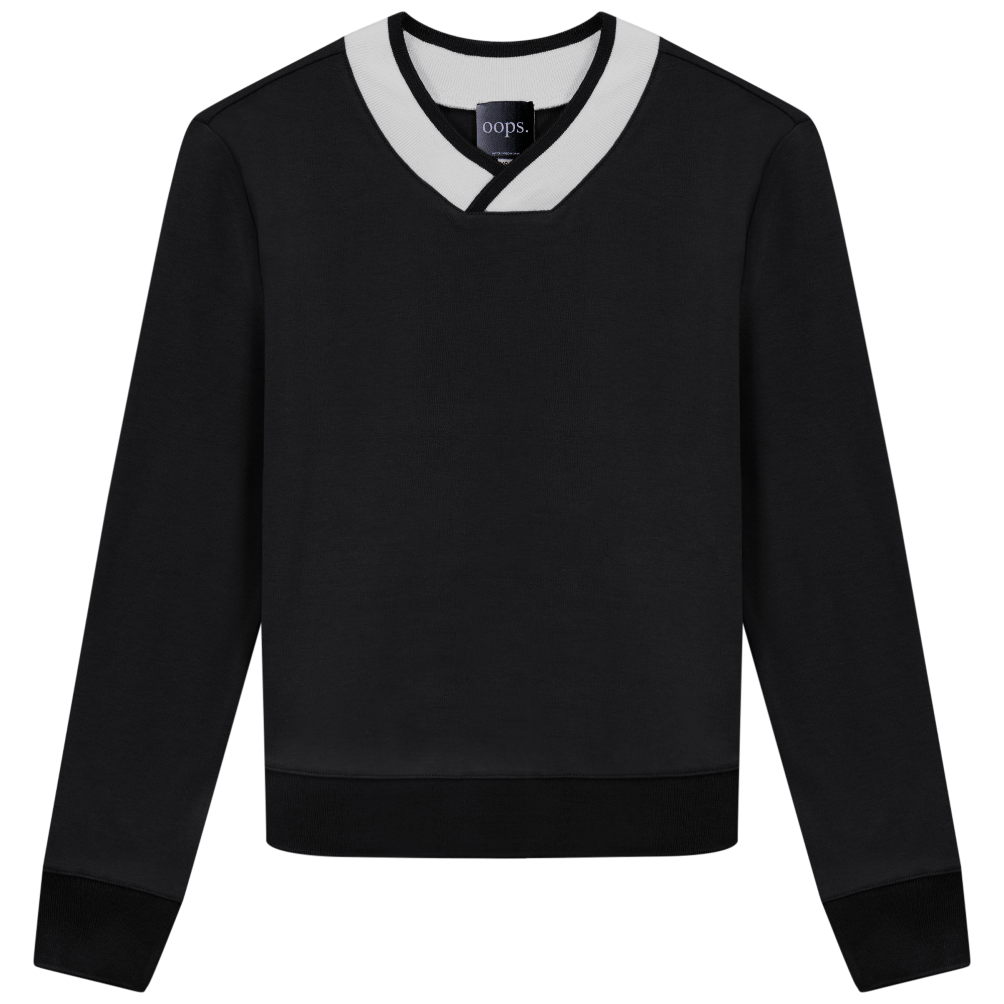 V Neck Sweatshirt