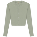 Ribbed Cropped Cardigan