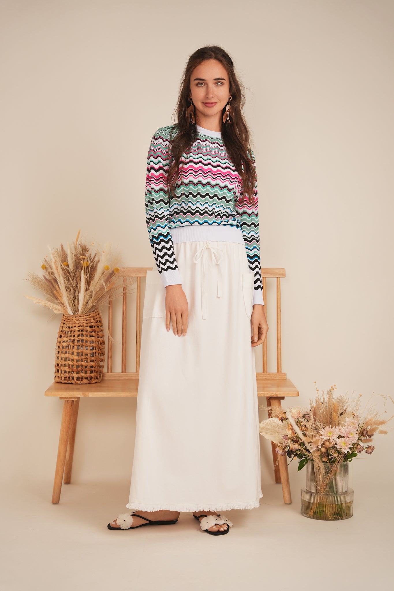 Crochet Knit Top