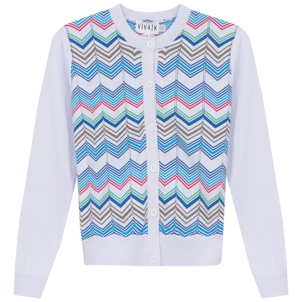 Crochet Multicolor Cardigan