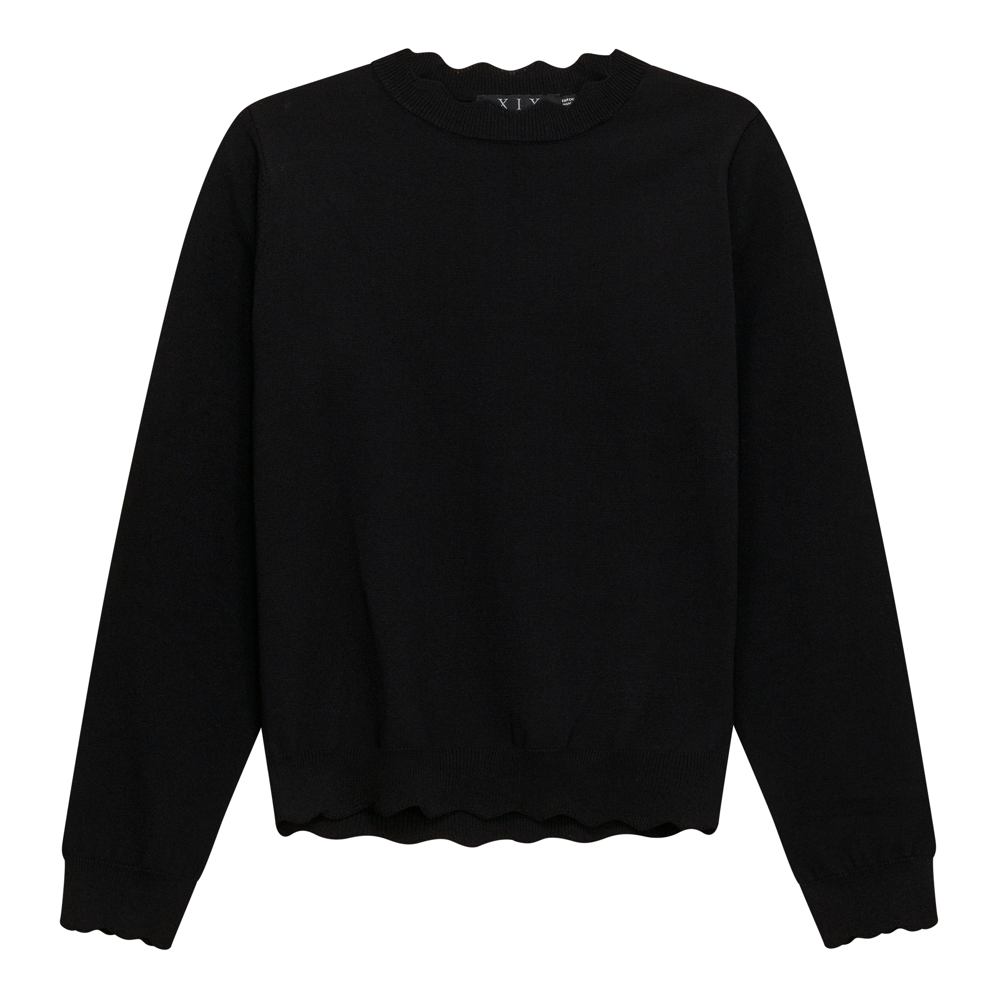 Scallop Knit Top