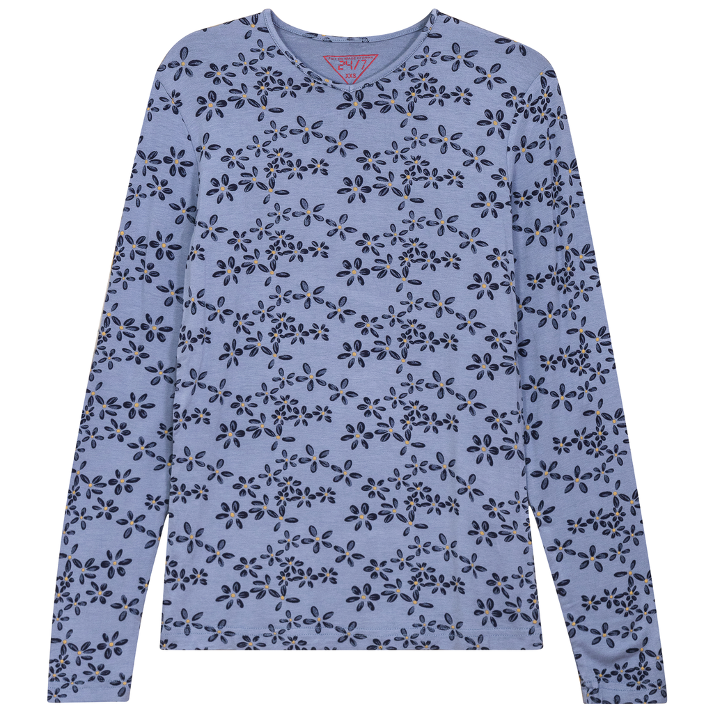 V Neck Printed Tee