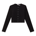Cotton Cropped Cardigan