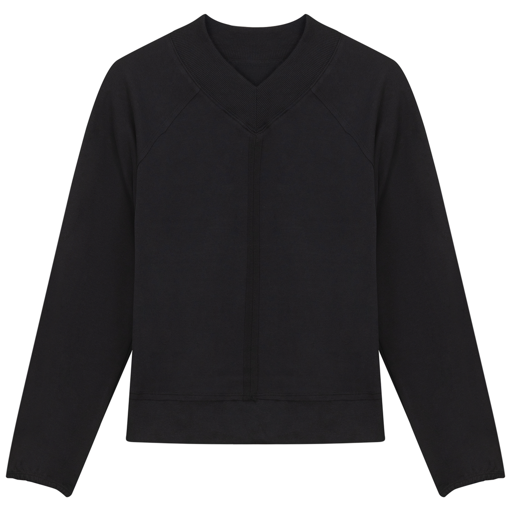 Raw Stitching Sweatshirt