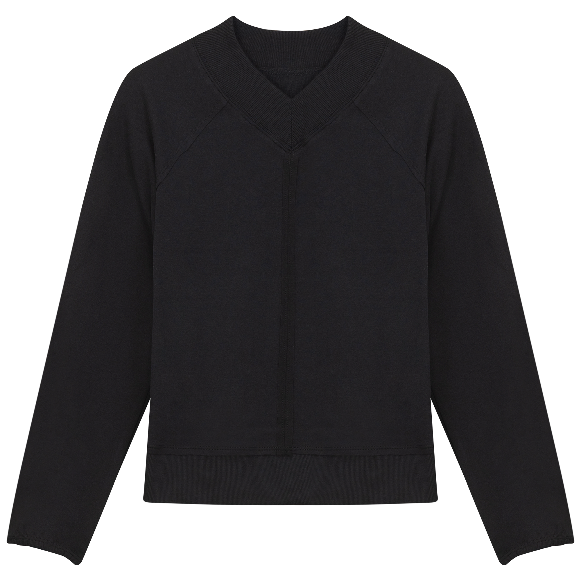Raw Stitching Sweatshirt