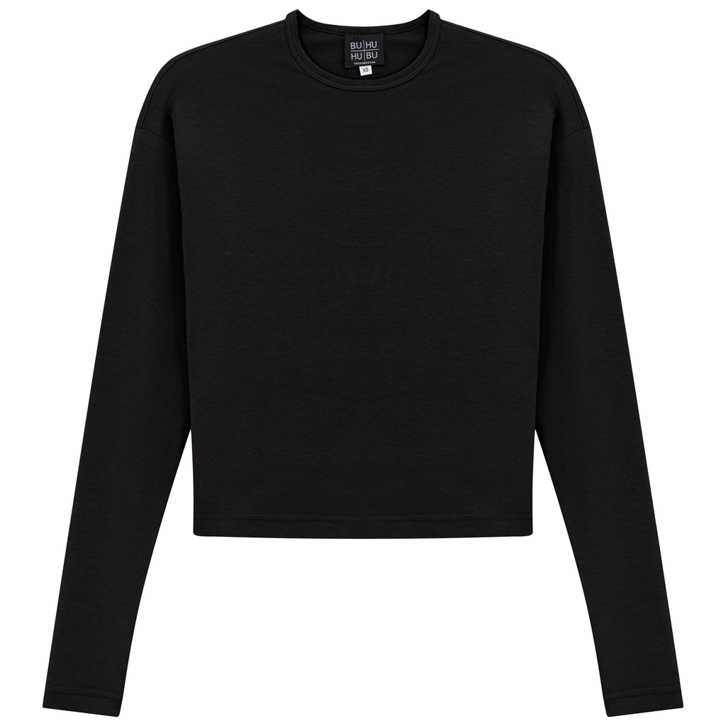 Cropped Off Shoulder Tee