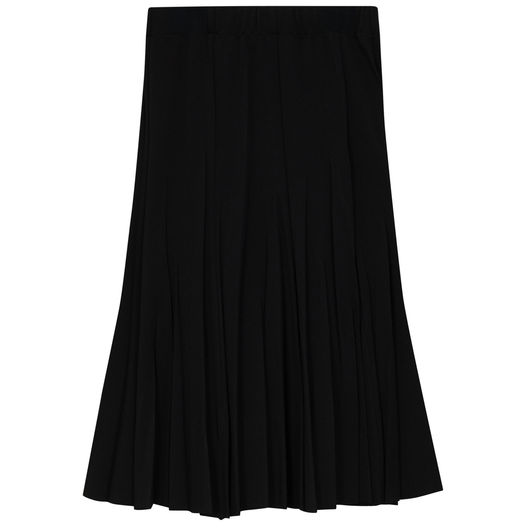 Short Pique Burst Pleated