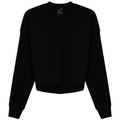 Cropped Cotton V Neck Top