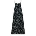 Printed Satin Maxi Jumper
