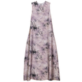 Printed Satin A Line Jumper