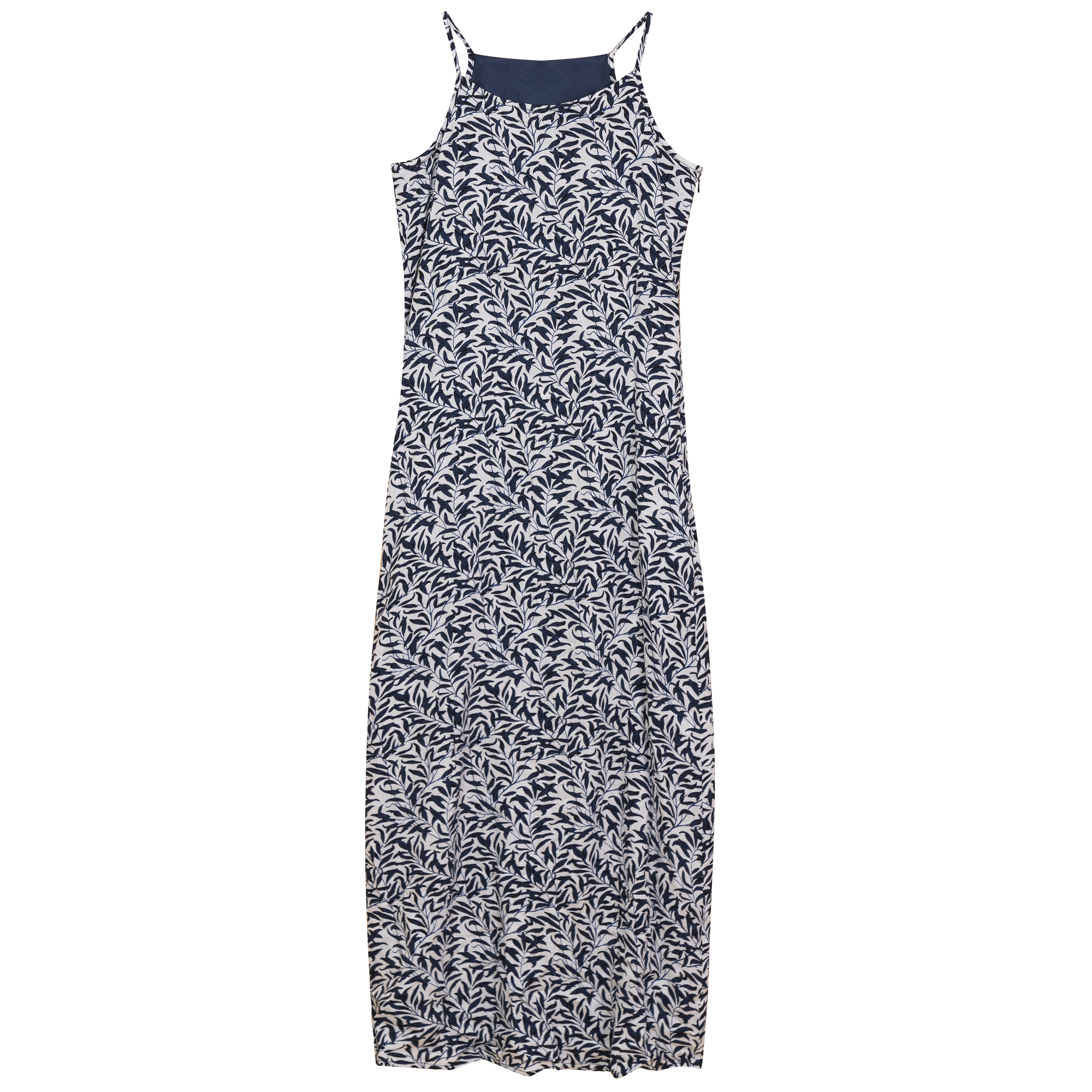 Printed Linen Maxi Jumper