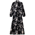 Chiffon Tie Shirt Dress