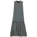Printed Chiffon Tiered Jumper