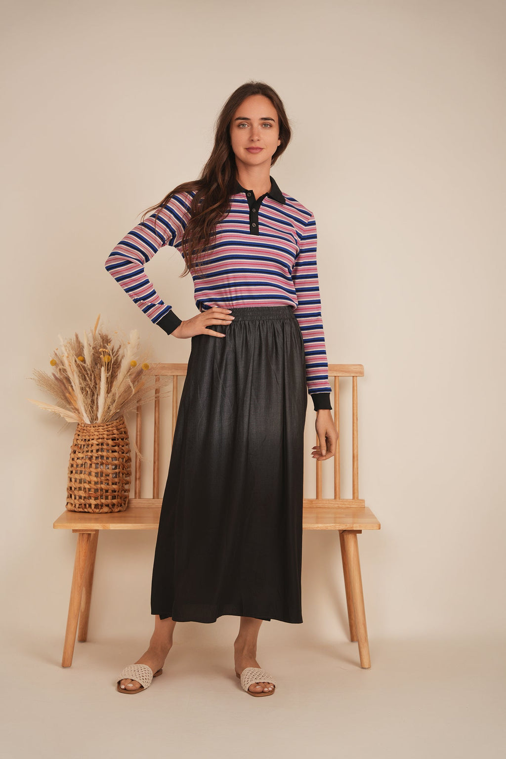 Striped Polo