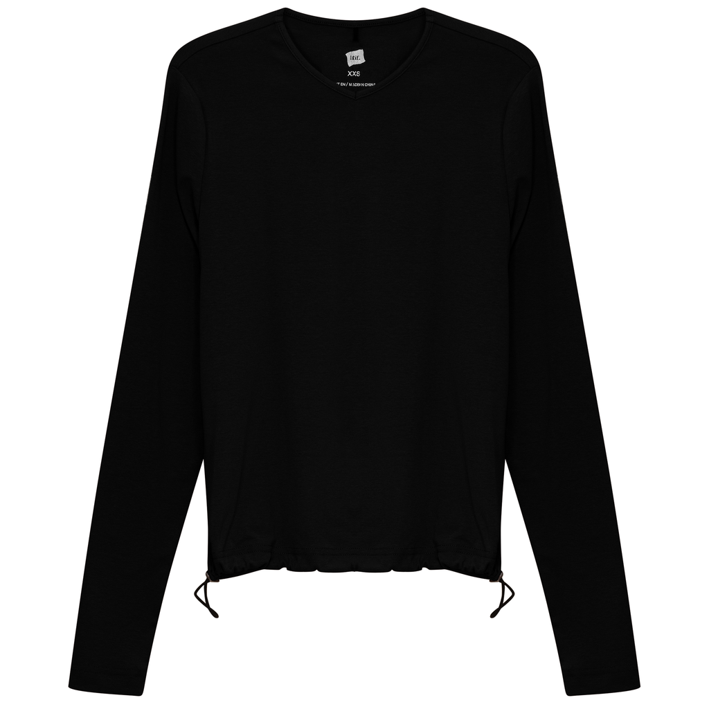 V Neck Bungee Tee
