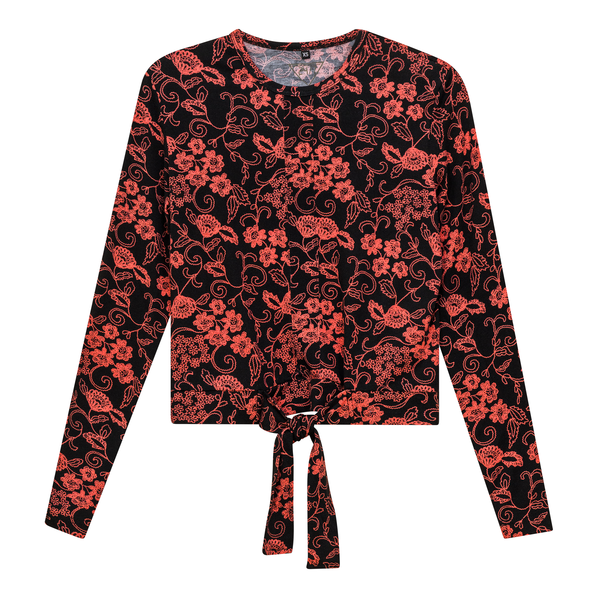 Printed Tie Tee