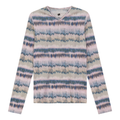 Wave Printed V Neck Tee
