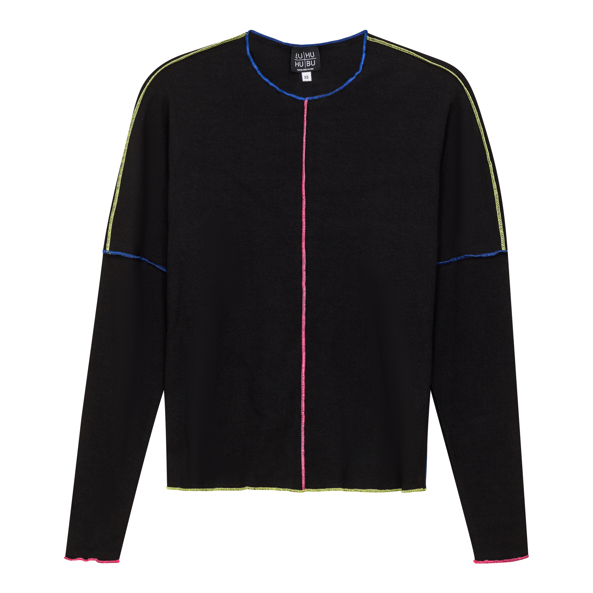 Contrast Stitch Top