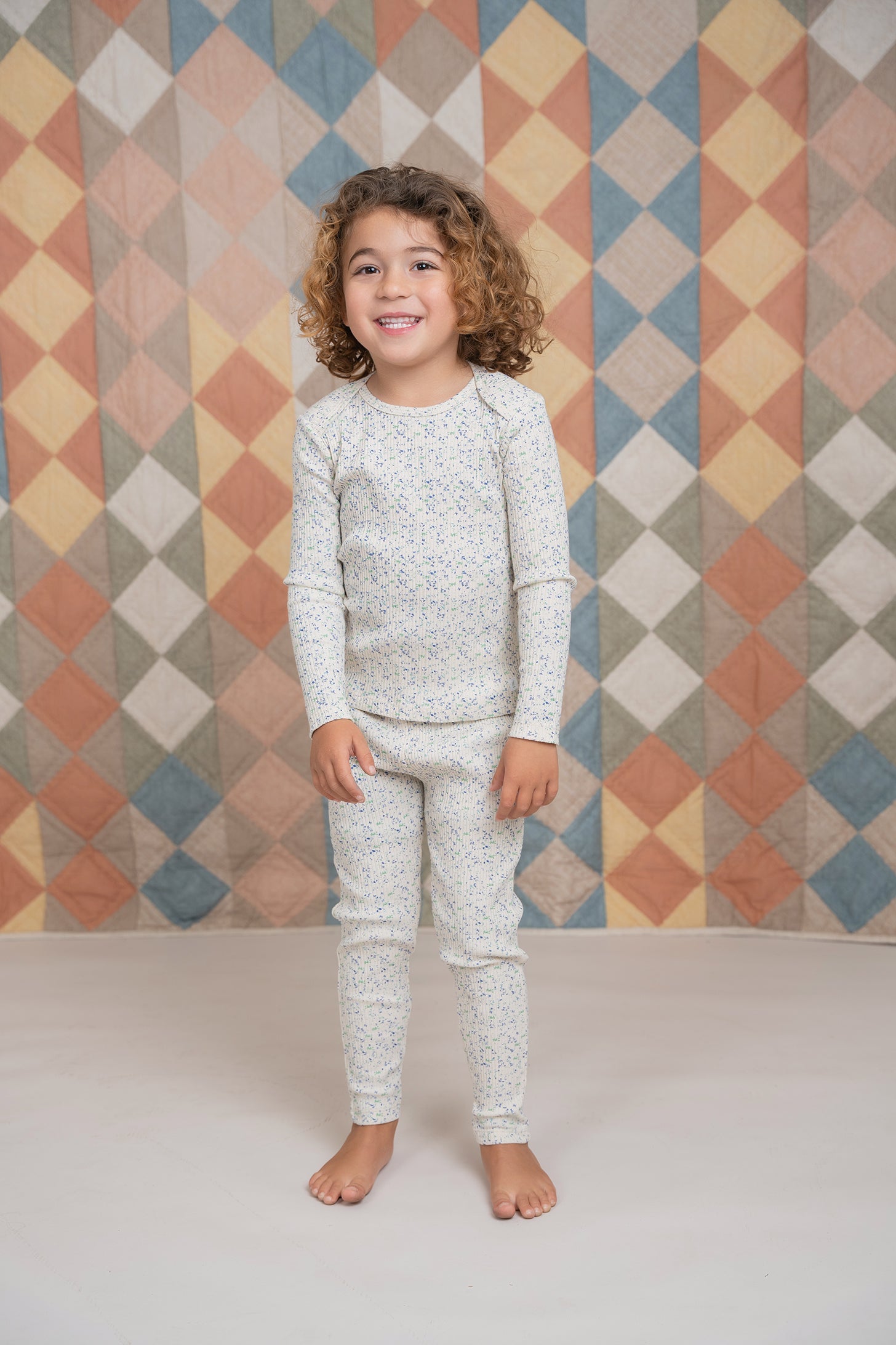 Flower Print 2Pc Set